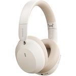 TV, Audio-Video si Foto - Portabile audio - Casti audio - Casti Over-Ear Baseus Bass 35 Max, Wireless, Bluetooth, 3D Surround, Autonomie 50 ore, Alb - Infinity.ro