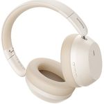 TV, Audio-Video si Foto - Portabile audio - Casti audio - Casti Over-Ear Baseus Bass 35 Max, Wireless, Bluetooth, 3D Surround, Autonomie 50 ore, Alb - Infinity.ro