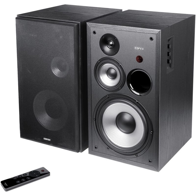 PC, gaming si accesorii - Periferice PC - Boxe PC - Boxe Edifier 2.0 R2850DB-BK, 150W RMS, Bluetooth, Telecomanda wireless, Negru - Infinity.ro