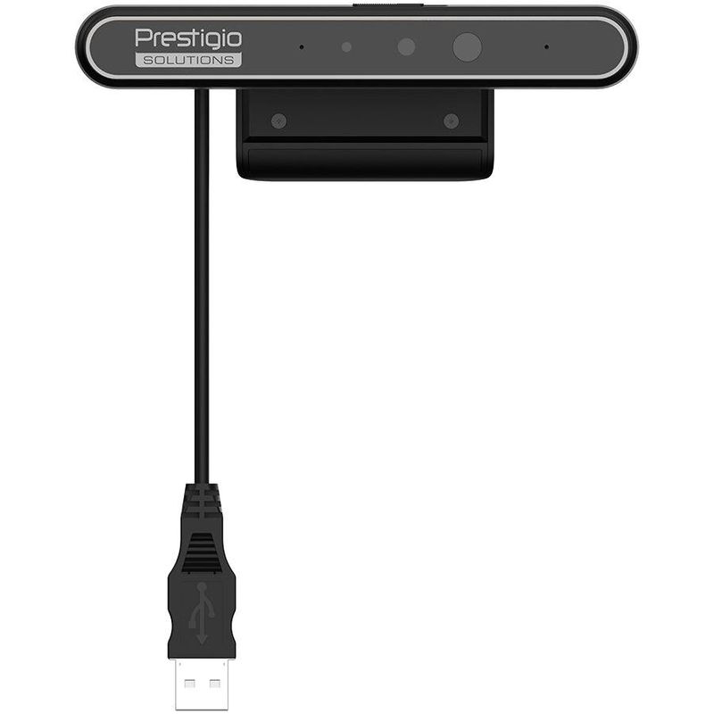 PC, gaming si accesorii - Periferice PC - Camere Web - Camera web, Prestigio, PVCCF2M202 Full HD, (PVCCF2M202), Negru - Infinity.ro