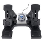 PC, gaming si accesorii - Gaming - Accesorii gaming - Controlere, Volane si Casti gaming - Pedale cu 3 axe Pro Flight Rudder Saitek, USB - Infinity.ro