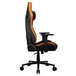 PC, gaming si accesorii - Gaming - Accesorii gaming - Scaune gaming - Scaun gaming Cougar Defensor F, 120kg, tkanina, negru-portocaliu, 129x75x66cm - Infinity.ro