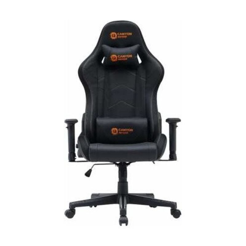 PC, gaming si accesorii - Gaming - Accesorii gaming - Scaune gaming - Scaun gaming Canyon Irida RGBCH03, RGB, negru, reglabil, cu suport pentru cap - Infinity.ro