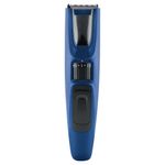 Ingrijire personala si Cosmetice - Aparate & accesorii ingrijire personala - Aparate de ras si tuns - Aparate de tuns - Masina de tuns, Sencor, Indicator LED, 240 V, Incarcare USB, Negru/Albastru - Infinity.ro