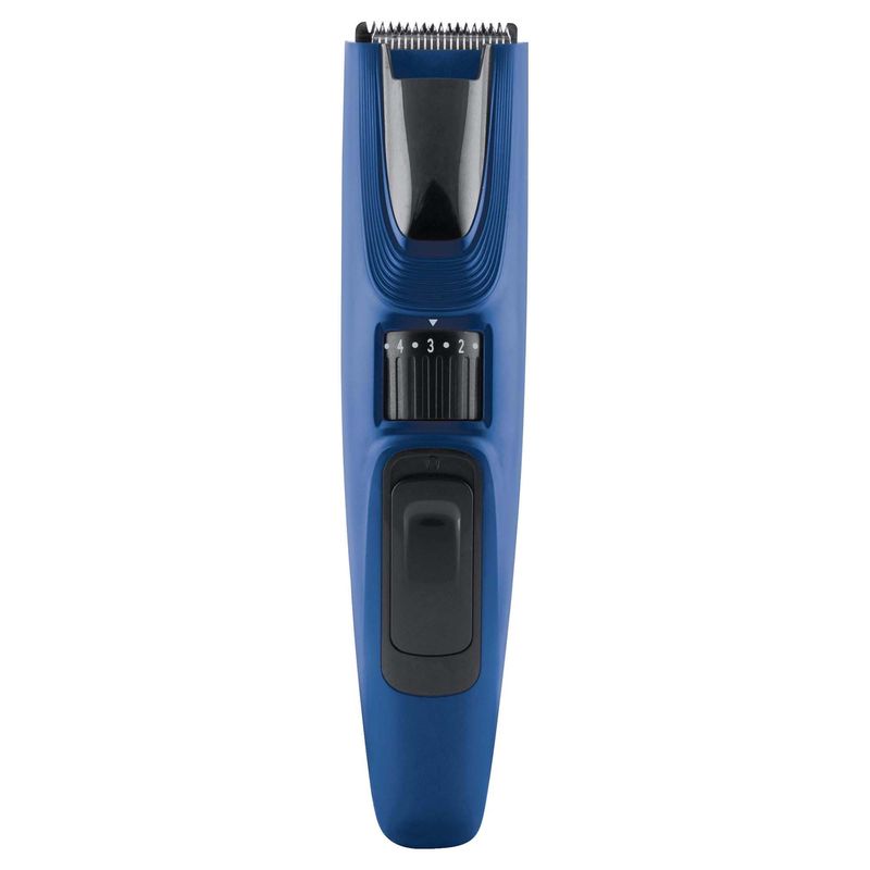 Ingrijire personala si Cosmetice - Aparate & accesorii ingrijire personala - Aparate de ras si tuns - Aparate de tuns - Masina de tuns, Sencor, Indicator LED, 240 V, Incarcare USB, Negru/Albastru - Infinity.ro