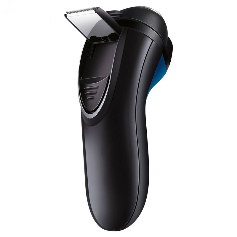 Ingrijire personala si Cosmetice - Aparate & accesorii ingrijire personala - Aparate de ras si tuns - Aparate de ras electrice - Aparat de ras electric, Sencor, 3 capete de ras, 3 W, Albastru/Negru - Infinity.ro