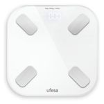 Ingrijire personala si Cosmetice - Sanatate si wellness - Aparate medicale - Cantare corporale - Cantar de Baie UFESA Nyon, Electronic, Ecran LCD, Capacitate 150kg, Alb/Design Modern - Infinity.ro
