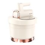 Electronice si Electrocasnice - Electrocasnice bucatarie - Mixere, tocatoare & roboti de bucatarie - Mixere - Mixer de mana cu bol Morphy Richards MMI2002, 500W, bej - Infinity.ro