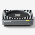 Electronice si Electrocasnice - Electrocasnice bucatarie - Preparare bauturi - Cafetiere - Incalzitor de cana BUYDEEM, extra larg, 2 setari temperatura, oprire automata, gri - Infinity.ro