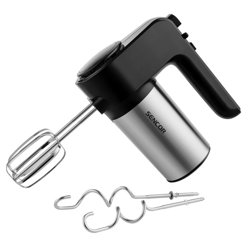 Electronice si Electrocasnice - Electrocasnice bucatarie - Mixere, tocatoare & roboti de bucatarie - Mixere - Mixer, Sencor, 400W, 5 trepte de viteza, Negru/Argintiu - Infinity.ro