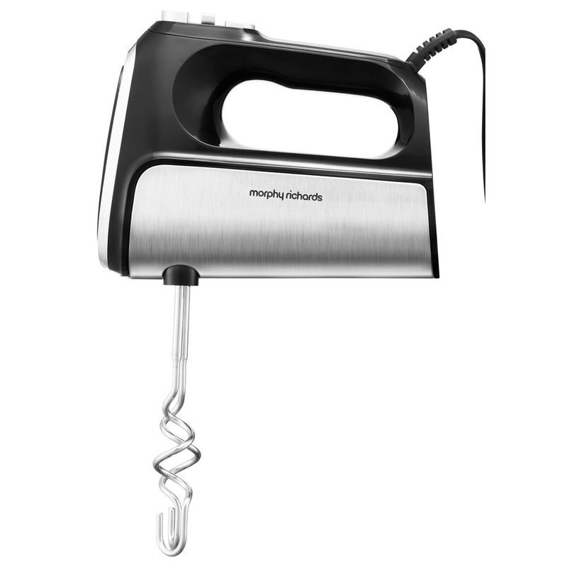Electronice si Electrocasnice - Electrocasnice bucatarie - Mixere, tocatoare & roboti de bucatarie - Mixere - Mixer de mana Morphy Richards MMI2001, 800W, negru - Infinity.ro