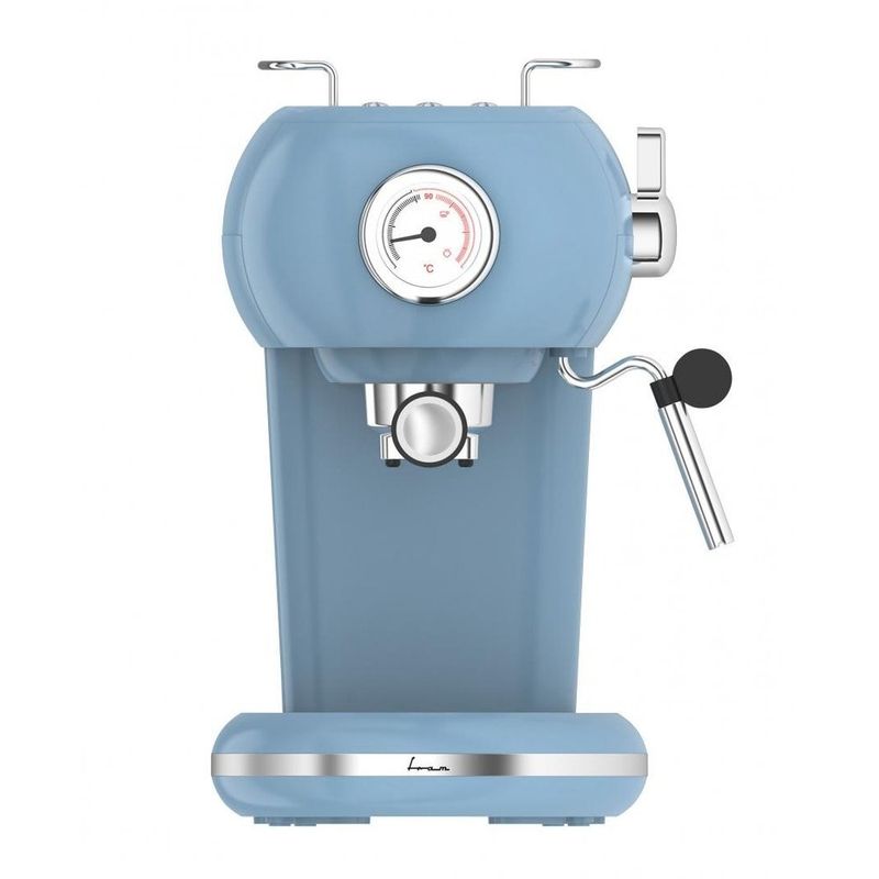 Electronice si Electrocasnice - Electrocasnice bucatarie - Preparare bauturi - Espressoare - Espressor manual Fram FEM-D15RBL, 1100 W, Rezervor 1.2 l, 15 bar Albastru - Infinity.ro