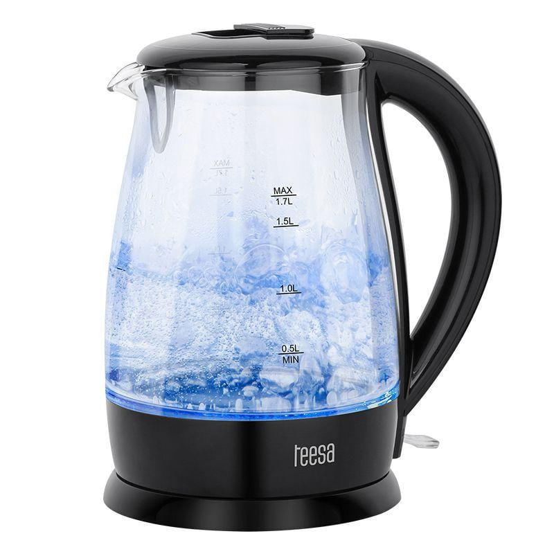 Electronice si Electrocasnice - Electrocasnice bucatarie - Preparare bauturi - Fierbatoare de apa - Fierbator electric Cordless 1.7 litri Teesa - Infinity.ro