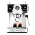 Electronice si Electrocasnice - Electrocasnice bucatarie - Preparare bauturi - Espressoare - Espressor Bergamo, Ufesa, 20bar, 1350W, 1.8l, Argintiu/Negru - Infinity.ro