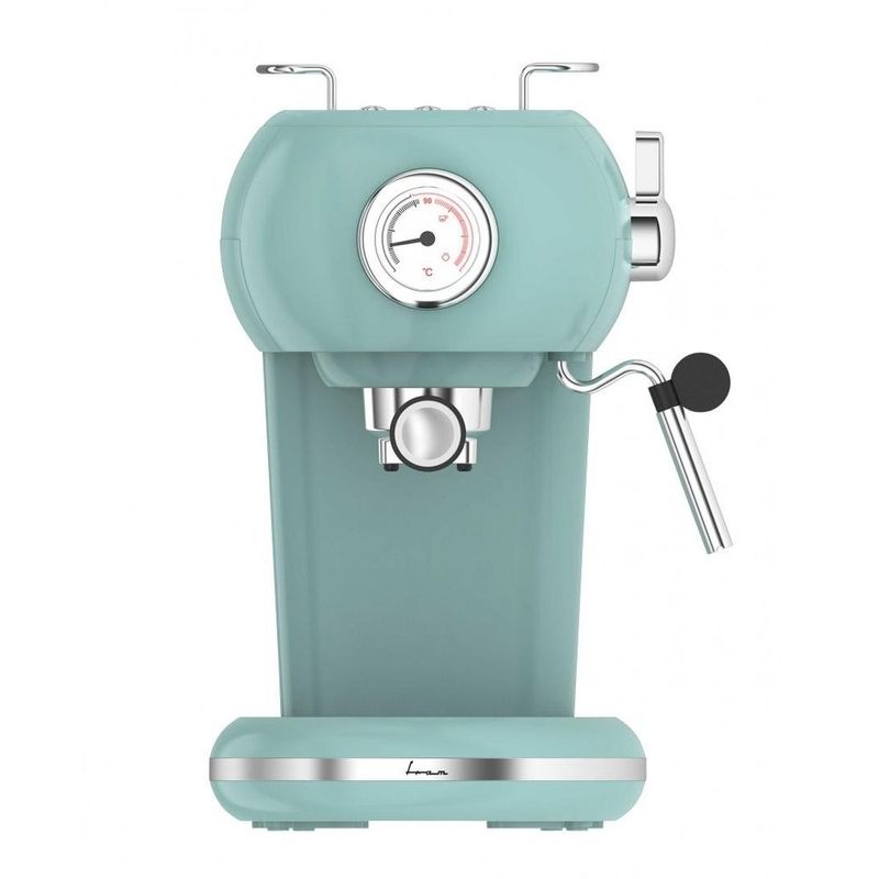 Electronice si Electrocasnice - Electrocasnice bucatarie - Preparare bauturi - Espressoare - Espressor manual Fram FEM-D15RGR, 1100 W, Rezervor 1.2 l, 15 bar Verde - Infinity.ro