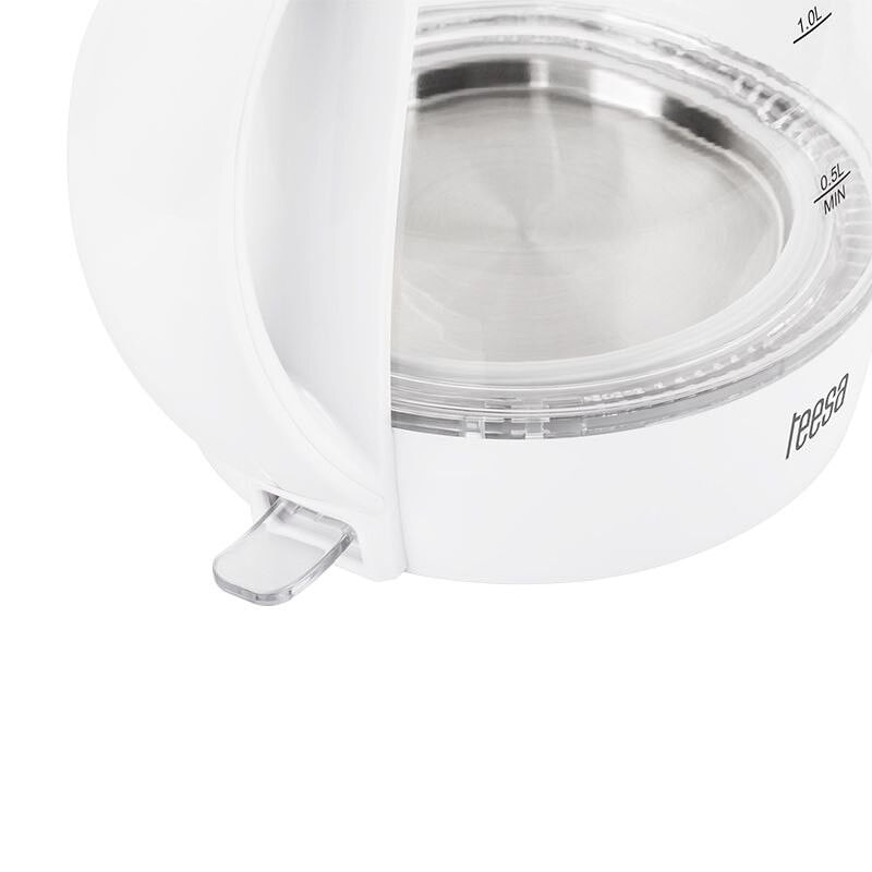 Electronice si Electrocasnice - Electrocasnice bucatarie - Preparare bauturi - Fierbatoare de apa - Fierbator electric cordless, capacitate 1.7 L, culoare alb, Teesa - Infinity.ro