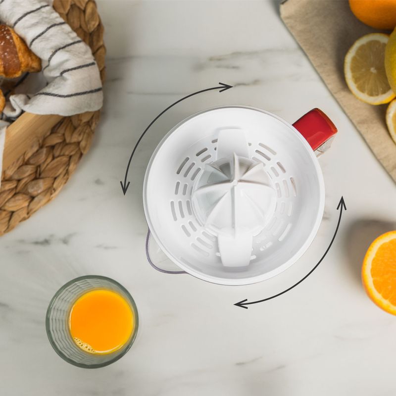 Electronice si Electrocasnice - Electrocasnice bucatarie - Preparare bauturi - Storcatoare de fructe - Storcator de Fructe si Legume UFESA Zest Activa, 600W, 2 Viteze, Recipient Pulpa 0.7l - Infinity.ro