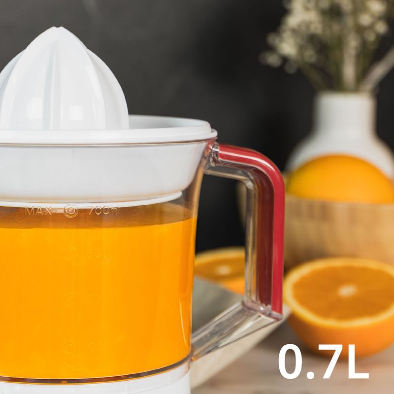 Electronice si Electrocasnice - Electrocasnice bucatarie - Preparare bauturi - Storcatoare de fructe - Storcator de Fructe si Legume UFESA Zest Activa, 600W, 2 Viteze, Recipient Pulpa 0.7l - Infinity.ro