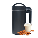 Electronice si Electrocasnice - Electrocasnice bucatarie - Mixere, tocatoare & roboti de bucatarie - Mixere - Aparat multifunctional pentru preparat lapte vegetal 7 in 1, CYBERDUST, Negru 2.0,Soia, migdale, caju,Smoothie,Suc,Supe - Infinity.ro