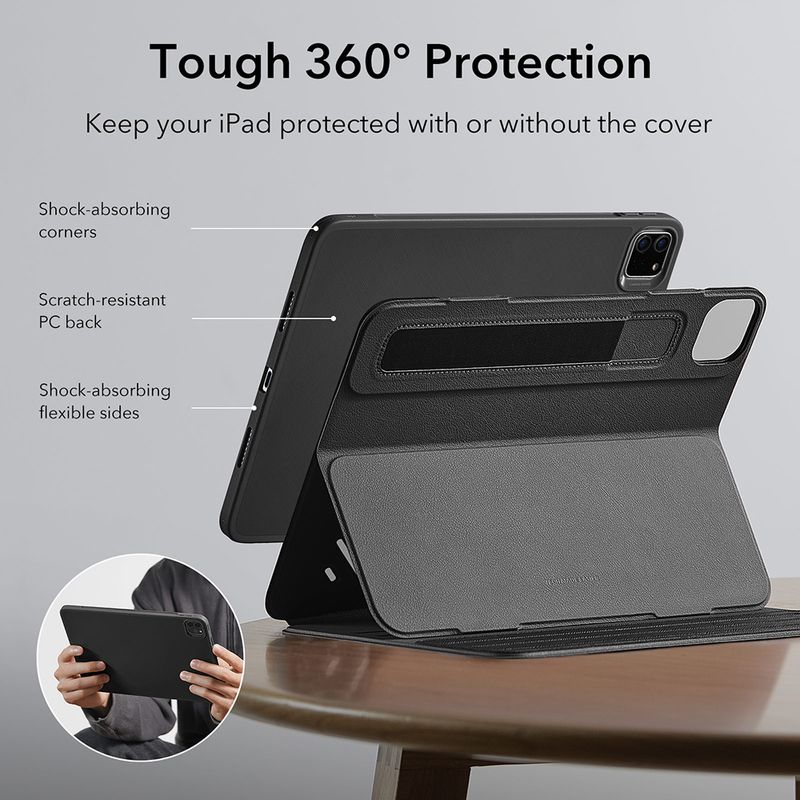 Laptop, Telefoane si Tablete - Tablete si accesorii tablete - Accesorii Tablete - Huse tablete - Husa pentru iPad Pro 11 (2024) - ESR Shift Magnetic - Purple - Infinity.ro