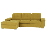 Casa si Gradina - Mobilier - Canapele si coltare - Coltare - Coltar, mustar tesatura, de stanga, EVANGELIN - Infinity.ro