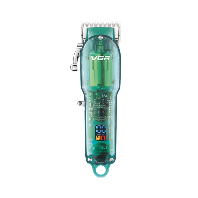 Ingrijire personala si Cosmetice - Aparate & accesorii ingrijire personala - Aparate de ras si tuns - Aparate de tuns - Aparat de tuns Profesional VGR V-660, Autonomie 200 Minute, Lama din Otel Inoxidabil, USB, Afisaj LED - Infinity.ro