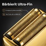Ingrijire personala si Cosmetice - Aparate & accesorii ingrijire personala - Aparate de ras si tuns - Aparat de Ras Profesional VGR V-332 SuperTrim, Afisaj LED Digital, Autonomie 150 Minute, Auriu - Infinity.ro