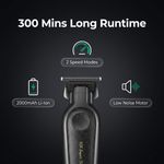 Ingrijire personala si Cosmetice - Aparate & accesorii ingrijire personala - Aparate de ras si tuns - Aparat de tuns fara fir VGR V-995, 4 distantiere, Autonomie 300min, Acumulator 2000mAh, Negru - Infinity.ro