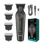 Ingrijire personala si Cosmetice - Aparate & accesorii ingrijire personala - Aparate de ras si tuns - Aparat de tuns fara fir VGR V-995, 4 distantiere, Autonomie 300min, Acumulator 2000mAh, Negru - Infinity.ro