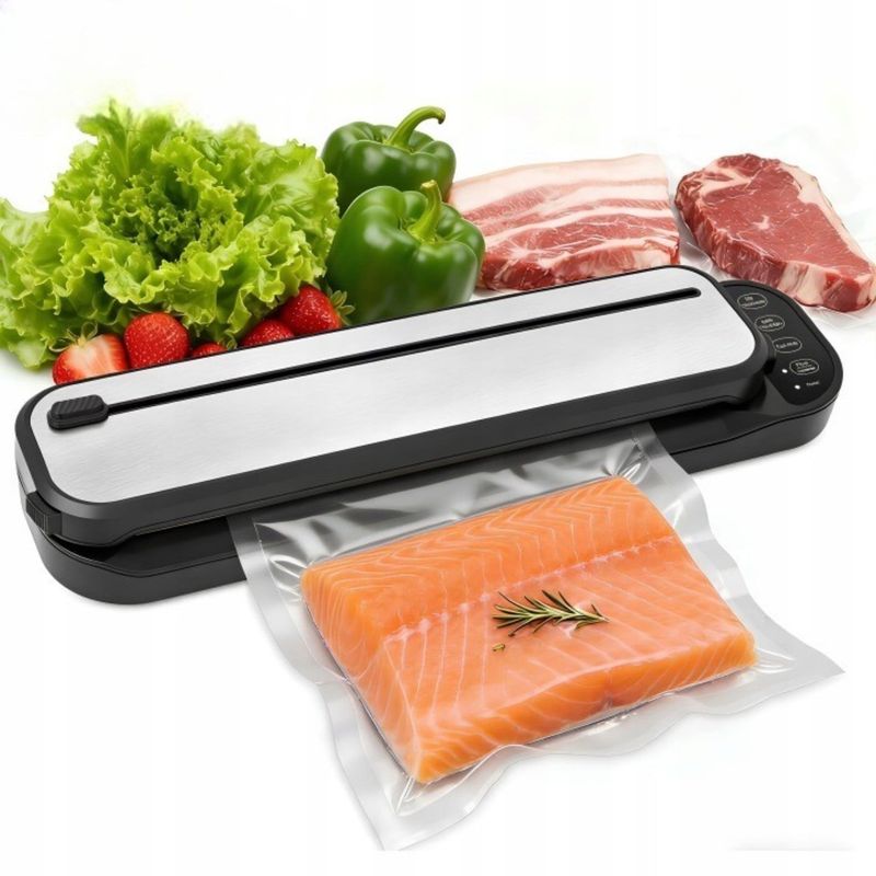 Market - Curatenie si intretinere casa - Produse bucatarie - Pungi si folii alimentare - Pungi vidat gofrate NewEvo, pentru aparat de vidat alimente, 1 rola, 28cm x 10m, reutilizabile, rezistente - Infinity.ro
