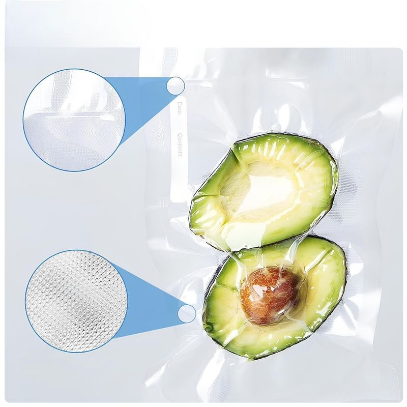 Market - Curatenie si intretinere casa - Produse bucatarie - Pungi si folii alimentare - Pungi vidat gofrate NewEvo, pentru aparat de vidat alimente, 1 rola, 28cm x 10m, reutilizabile, rezistente - Infinity.ro