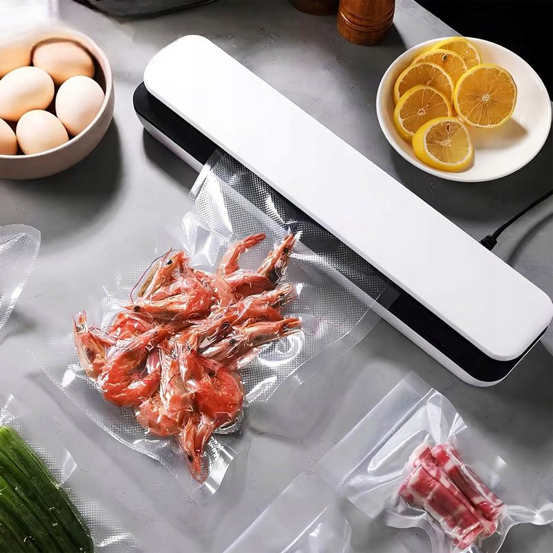 Market - Curatenie si intretinere casa - Produse bucatarie - Pungi si folii alimentare - Pungi vidat gofrate NewEvo, pentru aparat de vidat alimente, 1 rola, 28cm x 10m, reutilizabile, rezistente - Infinity.ro