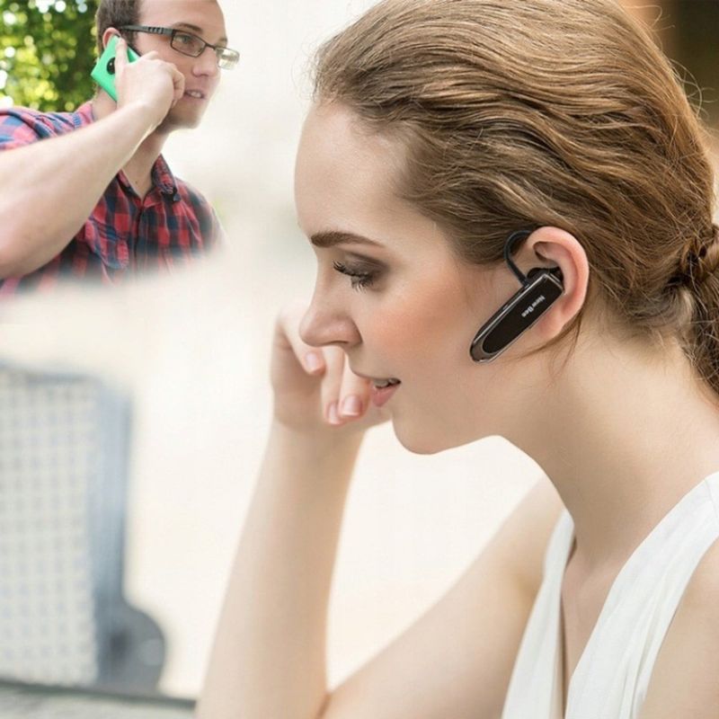 TV, Audio-Video si Foto - Portabile audio - Casti audio - Casca Bluetooth Wireless New Bee, Bluetooth 5.0, Functie dubla de reducere a sunetului din exterior - Infinity.ro