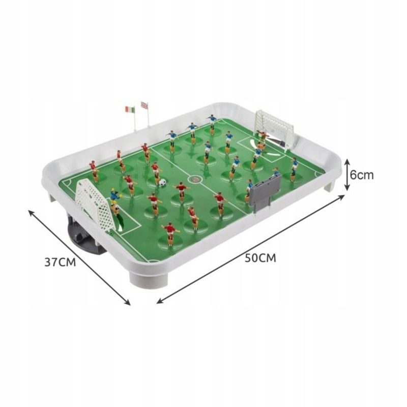 Jucarii, Copii si Bebe - Jucarii si jocuri - Jucarii & jocuri educative - Jocuri si jucarii educative - Joc de Masa Tip Fotbal cu Jucatori pe Arc XXL, 22 Jucatori, Teren Mare, Joc Interactiv pentru Copii si Familie,NewEvo - Infinity.ro