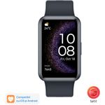 Laptop, Telefoane si Tablete - Wearables si gadgeturi - Wearables - Smartwatch-uri - Smartwatch Huawei Watch FIT SE, Silicone Strap, Starry Black - Infinity.ro