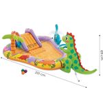 Casa si Gradina - Gradina si terasa - Piscine si accesorii - Piscine copii - Piscina gonflabila copii Intex 56139 Dino Park, tobogan, fantana arteziana, multicolor KID428628 - Infinity.ro