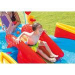 Casa si Gradina - Gradina si terasa - Piscine si accesorii - Piscine copii - Piscina gonflabila copii Intex 57453 Rainbow, 2 bazine, tobogan si jocuri interactive KID402499 - Infinity.ro