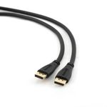 PC, gaming si accesorii - Retelistica - Cabluri si accesorii - Cablu, Gembird, DisplayPort 1.2, 10m, Negru - Infinity.ro