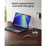 PC, gaming si accesorii - Retelistica - Hub-uri - Hub Anker Nano USB-C Multi-Port 7-in-1 4K 85W Gri - Infinity.ro