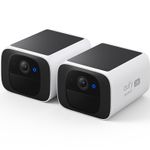 Casa si Gradina - Electrice - Smart Home - Camere de supraveghere - Set 2 Camere de supraveghere eufy SoloCam S220, Rezolutie 2K, Wireless, Panou Solar, IP67 - Infinity.ro