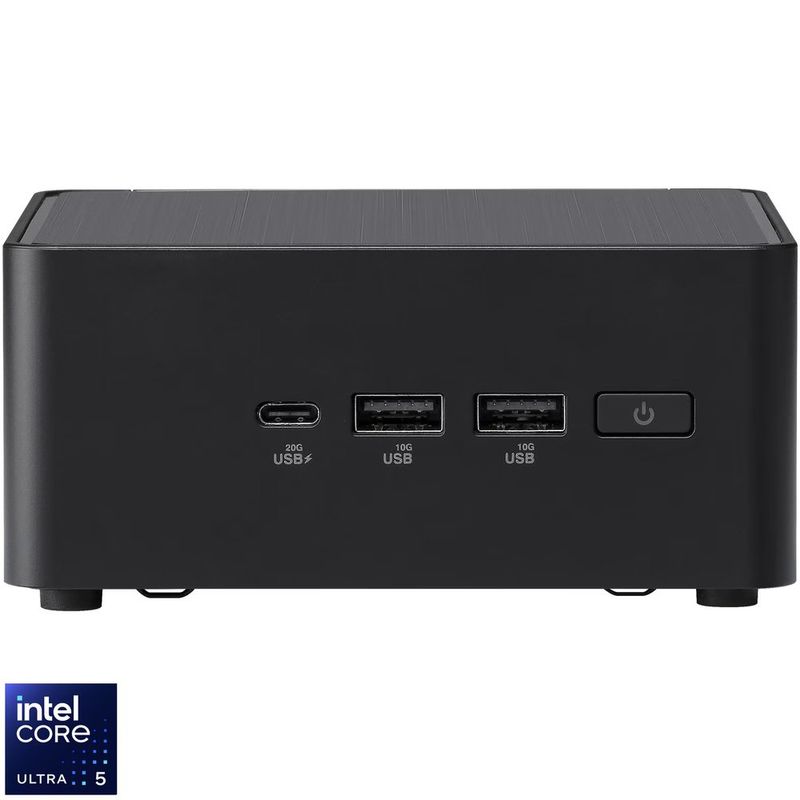 PC, gaming si accesorii - Desktop PC & monitoare - Desktop PC - Mini PC Asus NUC 14 Pro RNUC14RVHU500002I, Intel Core Ultra 5 125H, Intel Arc Graphics, Fara RAM/Stocare, Negru - Infinity.ro