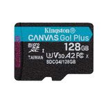 TV, Audio-Video si Foto - Aparate foto si accesorii - Accesorii foto si video - Carduri memorie - Card de memorie Kingston CanvasGo! Plus, 128GB, microSDXC, UHS-I U3, Clasa 10 - Infinity.ro