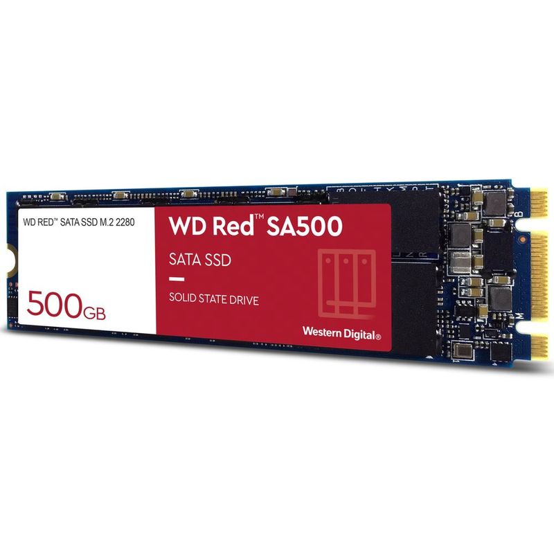 PC, gaming si accesorii - Componente PC - Componente - Solid-State Drive (SSD) - Solid State Drive (SSD) WD Red™ SA500 NAS, 500GB, SATA III, M.2. - Infinity.ro