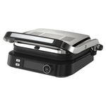 Electronice si Electrocasnice - Electrocasnice bucatarie - Aparate de gatit & desert - Gratare electrice - Grill electric Morphy Richards MGS1001, 1800W, argintiu - Infinity.ro