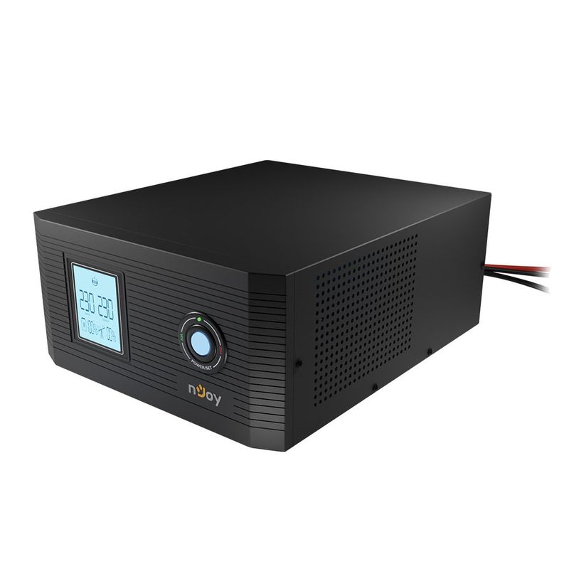 Casa si Gradina - Electrice - Accesorii electrice - Stabilizatoare tensiune si ups - Sursa UPS Centrala Termica 600VA 500W, 1 x baterie externa auto 12V nJoy Aira - Infinity.ro