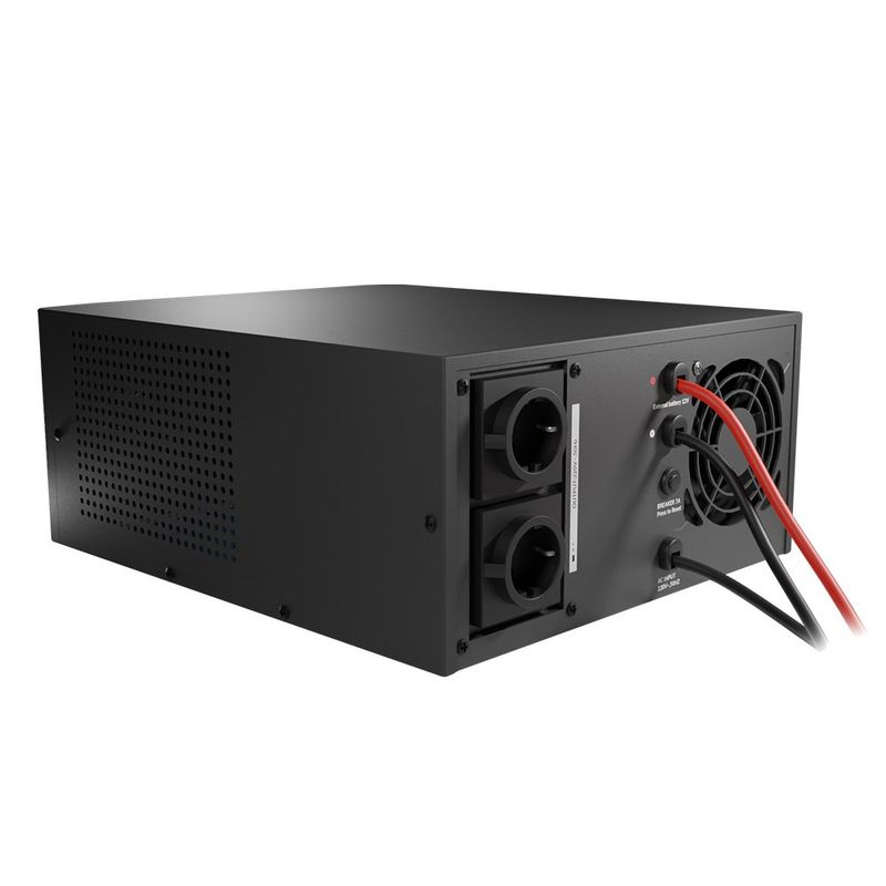 Casa si Gradina - Electrice - Accesorii electrice - Stabilizatoare tensiune si ups - Sursa UPS Centrala Termica 600VA 500W, 1 x baterie externa auto 12V nJoy Aira - Infinity.ro