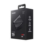 PC, gaming si accesorii - Periferice PC - SSD-uri externe - SSD extern Samsung T9 Black, 2TB, USB 3.2, Black - Infinity.ro
