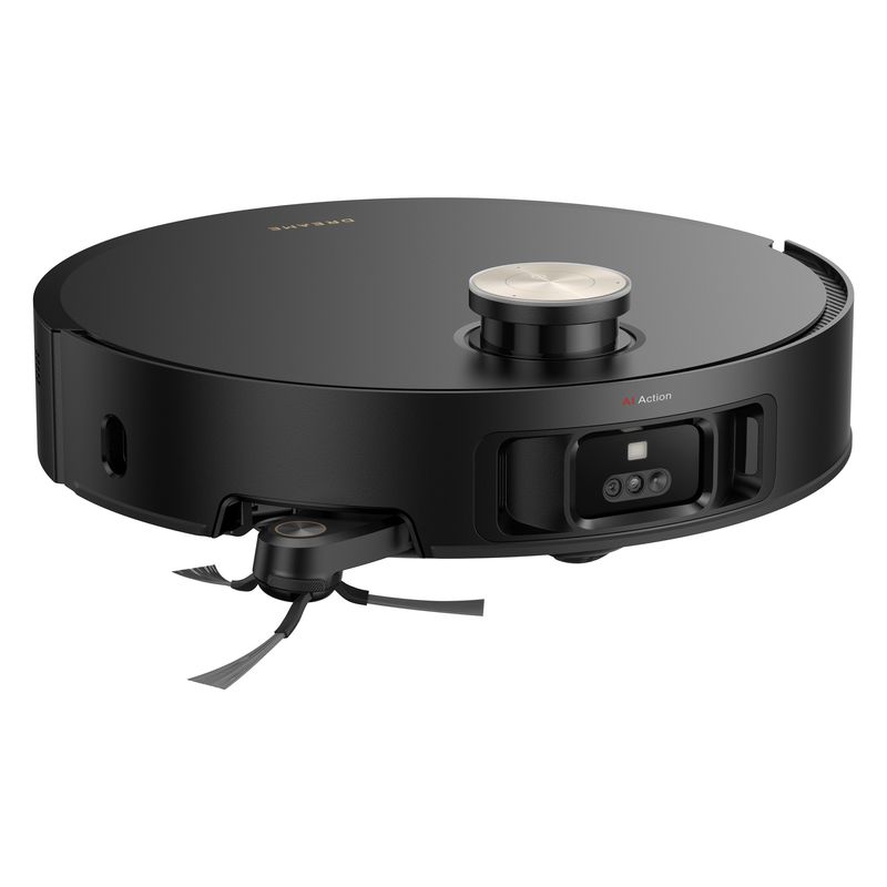 Electronice si Electrocasnice - Ingrijirea locuintei - Aspiratoare - Robot de aspirare Dreame X50 Ultra Complete RLX85CE-4-BK, 20000Pa, depasire obstacol 6cm, detectare AI, Negru - Infinity.ro