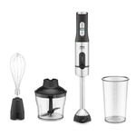 Electronice si Electrocasnice - Electrocasnice bucatarie - Mixere, tocatoare & roboti de bucatarie - Blendere si mini tocatoare - Set blender vertical UFESA ECLIPSE MAX, 1500 W, negru, cu suport ustensile, metal - Infinity.ro