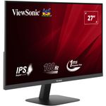 PC, gaming si accesorii - Desktop PC & monitoare - Monitoare - Monitor LED IPS ViewSonic VA2708-2K-HD 27", QHD (2560x1440), 100Hz, 1ms (MPRT), HDR10, HDMI, DisplayPort, negru - Infinity.ro